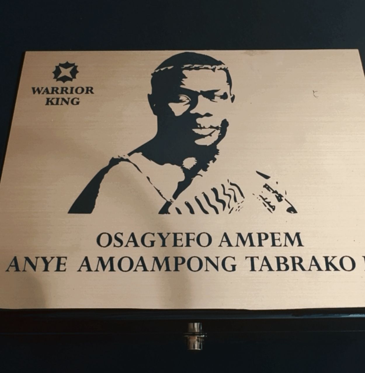 Wenchimanhene Warrior King timepiece presentation